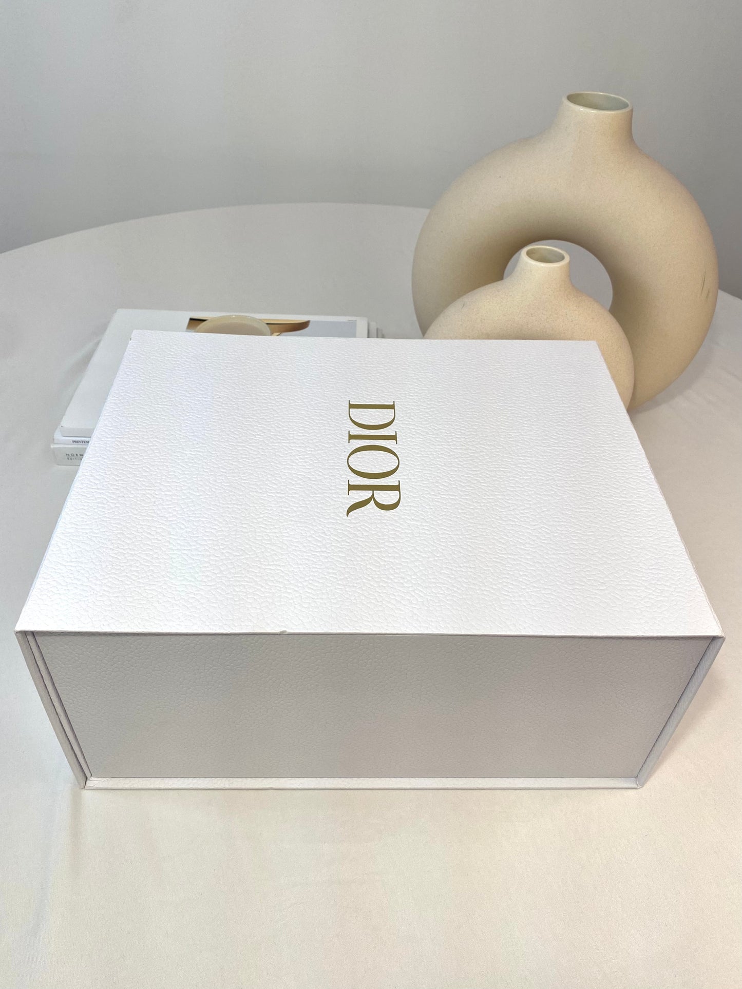 Boite Dior pour sac 28x36x17cm